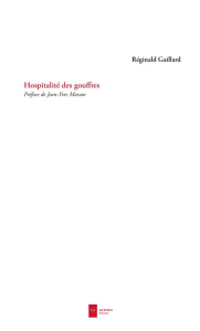 Hospitalité des gouffres - Gaillard Réginald ; Masson Jean-Yves