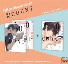 10 Count - Pack 3 tomes pour le prix de 2 : Tomes 4 à 6 - Takarai Rihito