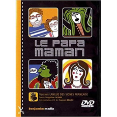 Le papa-maman. Avec 1 DVD 1 CD AUDIO [BRAILLE - Galvani Angelina ; Abirached Zeina
