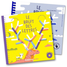 Le bruit des lettres. Avec 1 CD audio MP3 [BRAILLE - Boyer Jeanne ; Billaudeau Julien ; Mori Alexandra