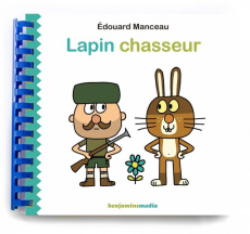 LAPIN CHASSEUR - LIVRE CD MP3 BRAILLE ET GROS CARACTERES - MANCEAU/DUCOLOMB