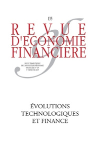 Revue d'économie financière N° 135, 2019-3 : Technologies et mutations de l'activité financière - Walrafen Thierry