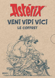 Astérix : Veni, Vidi, Vici - Coffret 3 livres - Molin Bernard-Pierre ; Goscinny René ; Uderzo Albe
