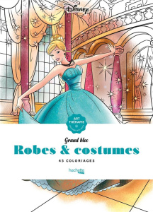 Robes & costumes. 45 coloriages anti-stress - Bertrand Aurélia