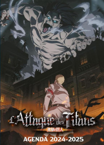 Agenda scolaire 2024-2025 Attaque des Titans - Collectif