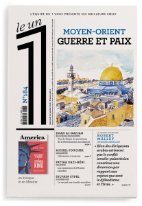 Le 1 N° 184, mercredi 10 janvier 2018 : Moyen-orient. Guerre et paix - Fottorino Eric