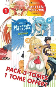Monster Musume : Pack en 3 volumes. Tomes 1 à 3 - OKAYADO