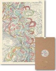 Carte – Méandres du Mississippi - Géographie nostalgique - Fisk Harold