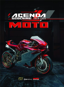 Agenda scolaire Moto. Edition 2024-2025 - COLLECTIF