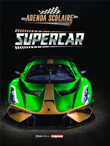 Agenda scolaire Supercars. Edition 2024-2025 - COLLECTIF
