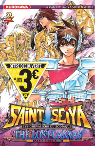 Saint Seiya - The Lost Canvas : La légende d'Hades Tome 2 - Offre découverte 3€ - Kurumada Masami ; Teshirogi Shiori
