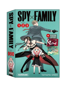 Spy X Family - Coffret : Tomes 1 à 3   Poster - Endo Tatsuya