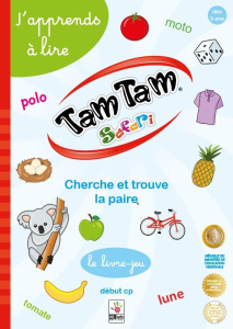Tam Tam safari. Cherche et trouve la paire. Début CP - Costantini Frédérique