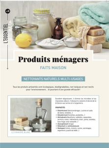 Produits ménagers faits maison . Nettoyants naturels multi-usages - COLLECTIF
