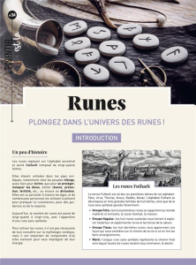 Runes. Plongez dans l'univers des runes ! - Kosner Jennifer B.