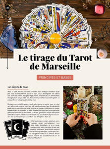 Le tirage du tarot de Marseille - COLLECTIF MLL