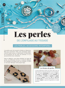 Les perles. De l'enfilage au tissage - Galiano Paulette
