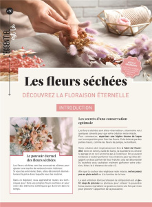 Les fleurs séchées. Découvrez la floraison éternelle - Grammont Axelle