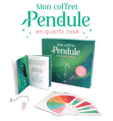 Mon coffret Pendule en quartz rose. Avec 1 pendule, 10 planches de radiesthésie et 1 livre - COLLECTIF