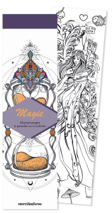 Magie. Marque-pages à peindre ou à colorier - COLLECTIF