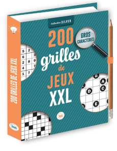 200 grilles de jeux XXL. Avec un crayon offert ! [EDITION EN GROS CARACTERES