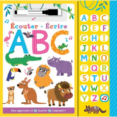 Ecouter - Ecrire ABC. Avec 1 feutre effaçable - Meredith Samantha
