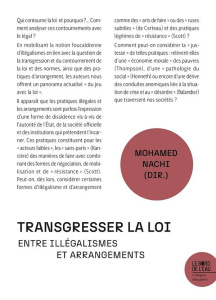 Transgresser la loi. Entre illégalismes et arrangements, de Kinshasa à Bruxelles en passant par Tuni - Nachi Mohamed