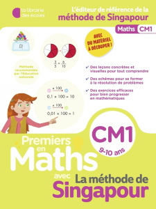 Premiers en Maths avec La méthode de Singapour CM1. Edition 2025 - Kritter Chantal ; Blondet Aude ; Foong Pui Yee ; B