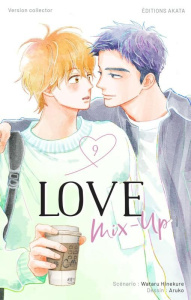 Love Mix-Up Tome 9 : Coffret avec 1 carnet d'illustrations, 1 gomme, 1 crayon, 1 carnet de notes et - Hinekure Wataru