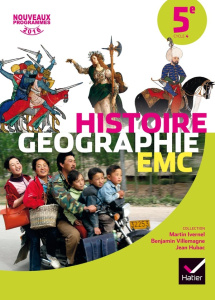 Histoire Géographie Enseignement moral et civique 5e. Manuel de l'élève, Edition 2016 - Ivernel Martin ; Villemagne Benjamin ; Hubac Jean