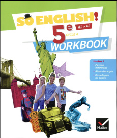 Anglais 5e Cycle 4 So English! Workbook, Edition 2017 - Ledru-Germain Evelyne ; Dagois Célia ; France de T