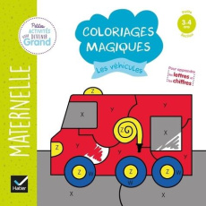 Coloriages magiques les véhicules. Maternelle Petite section, Edition 2020 - Doutremépuich Florence ; Perraud Françoise ; Labor