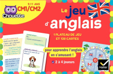 Le jeu d'anglais CM1-CM2. Avec 1 plateau de jeu, 120 cartes, 4 pions et 1 dé - Héron Laurent ; Siroy Adrien
