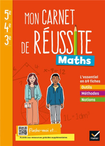 Maths 5e-4e-3e Mon carnet de réussite. Cahier de l'élève, Edition 2021 - Ulgar Doyan