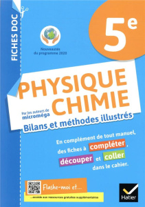 Physique Chimie 5e Fiches doc. Cahier de l'élève, Edition 2021 - Daujean Christophe ; Alibert Fabien ; Massa Fabric
