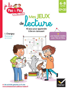 Mes jeux de lecture CP-CE1 - Chavigny Isabelle ; Van Tilbeurgh Marie-Hélène