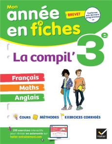 La compil' 3e. Français, Maths, Anglais, Edition 2022 - Nadifi Nora ; Sala Eric ; Reggi Corinne de ; Quint