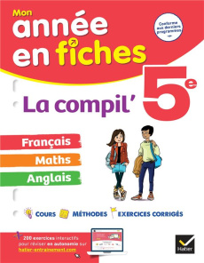 La Compil' 5e. Français, maths, anglais, Edition 2022 - Behlouli Malika ; Corbet Inès ; Reggi Corinne de ;