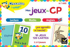 Mes jeux du CP. Lecture, maths, anglais - Amram Nicole ; Grison Stéphanie ; Domergue Lucie ;