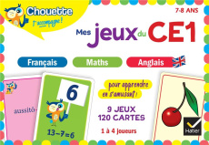 Mes jeux du CE1. Français, maths, anglais - Amram Nicole ; Grison Stéphanie ; Domergue Lucie ;