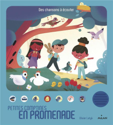Petites comptines en promenade - Latyk Olivier ; Pradeau Laurent ; Mendil Joana