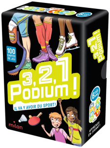 3, 2, 1, podium ! Il va y avoir du sport ! Avec 100 cartes de jeu - Rouche Jérémy ; Brascaglia Vincent