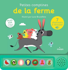 Petites comptines de la ferme - Brunellière Lucie