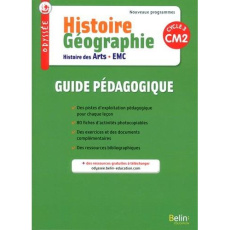 Histoire Géographie Histoire des arts EMC CM2 Odyssée. Guide pédagogique, Edition 2017 - Chapier-Legal Geneviève ; Goasdoué Youenn ; Leston
