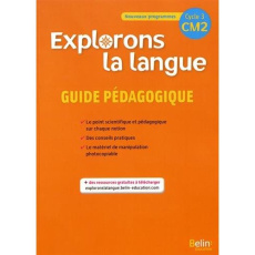 Explorons la langue CM2. Guide pédagogique, Edition 2017 - Jeangrand Gérald ; Dion-Samy Nathalie