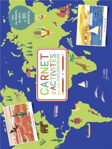 Carnet d'activités pour petits explorateurs. Avec des dessins, des jeux et 30 stickers - Dumont-Le Cornec Elisabeth ; Demois Agathe