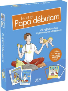 Le kit du papa débutant. Coffret livre   cahier   3 cadres photos aimantés - Paillès Lionel ; Le Goëdec Benoît ; Jomard Nathali