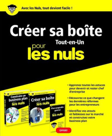 Coffret tout-en-un Créer sa boîte pour les Nuls. Contient Créer sa boîte pour les Nuls ; Construire - Frémiot Emmanuel ; Percin Laurence de ; Chelly Ami