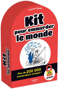 Kit pour emmerder le monde. Contient 4 livres et 1 carnet à emmerdes - Gaulet Laurent