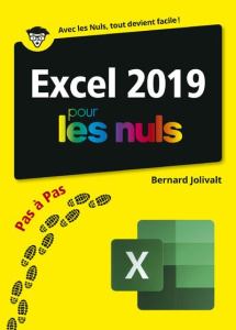Excel 2019 pas à pas pour les nuls - Jolivalt Bernard